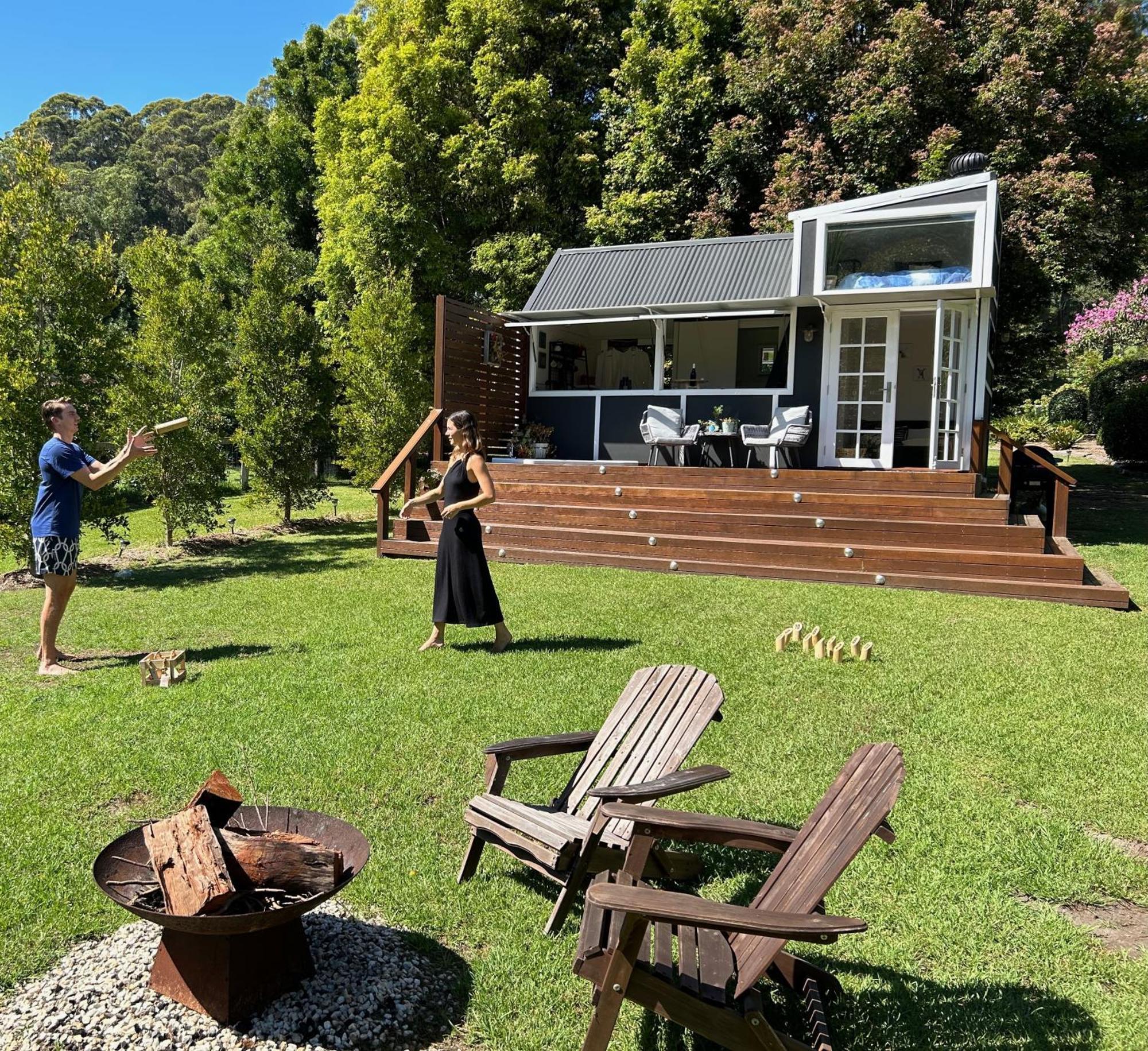 Central Coast Deck And Spa Luxury Tiny House With Firepit Villa Matcham Buitenkant foto